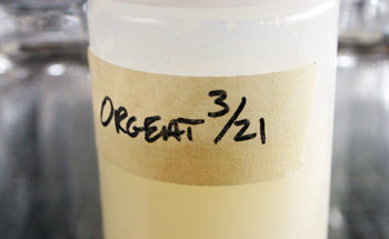 Housemade orgeat