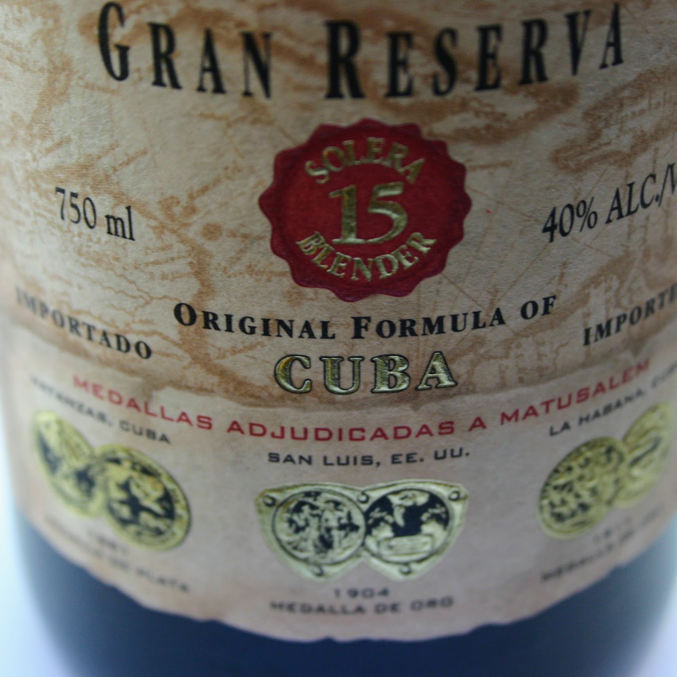 Matusalem Rum Gran Reserva 15 Year 750mL
