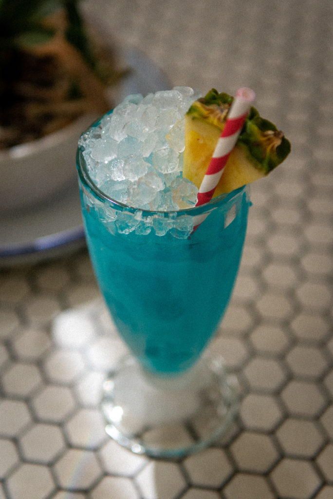 Seafoam - The Updated Blue Hawaii Cocktail - Only New Leftovers