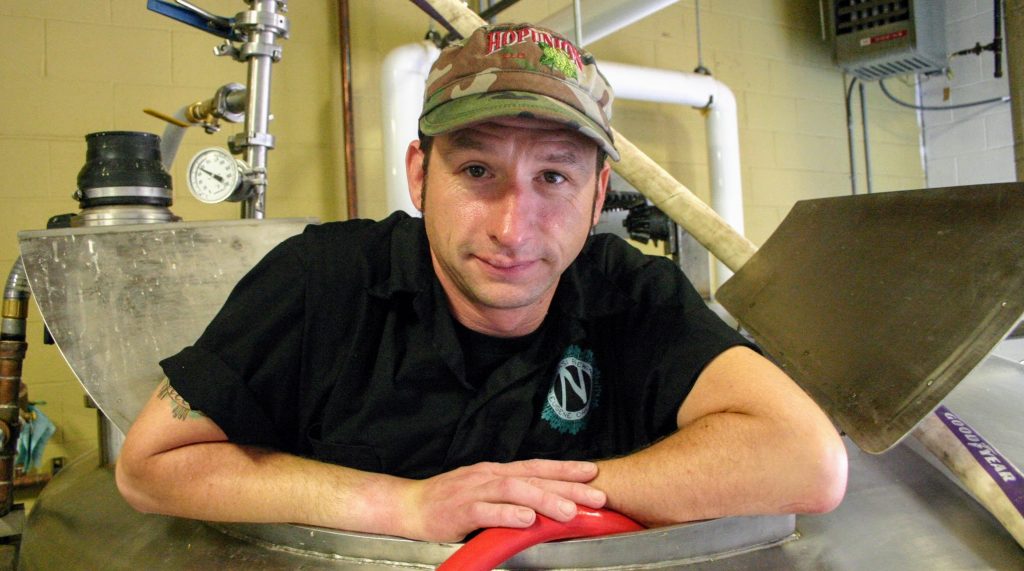 Jamie Floyd, owner of Ninkasi Brewing, 2008